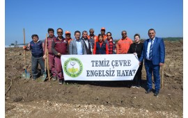 ANTALYA/SERİK MEVKİİ 17 NİSAN 2019 TARİHİNDE 800 ADET ZEYTİN FİDANI DİKİMİ YAPILMIŞTIR. 