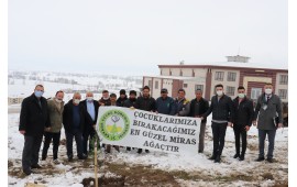 AFYON / NURİBEY 2021 İLKBAHAR FİDAN DİKİMİ 