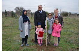 ÇANAKKALE / AĞAKÖY 16 KASIM 2017 FİDAN DİKİMİ