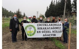 KAHRAMANMARAŞ / TÜRKOĞLU 2021 İLKBAHAR FİDAN DİKİMİ 