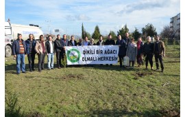 KIRKLARELİ / LÜLEBURGAZ 15 ARALIK 2017 SONBAHAR FİDAN DİKİMİ