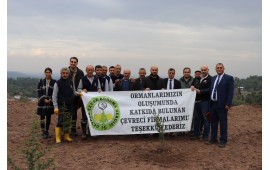 MANİSA 26 KASIM 2019 TARİHİNDE FİDAN DİKİMİ GERÇEKLEMİŞTİR. 